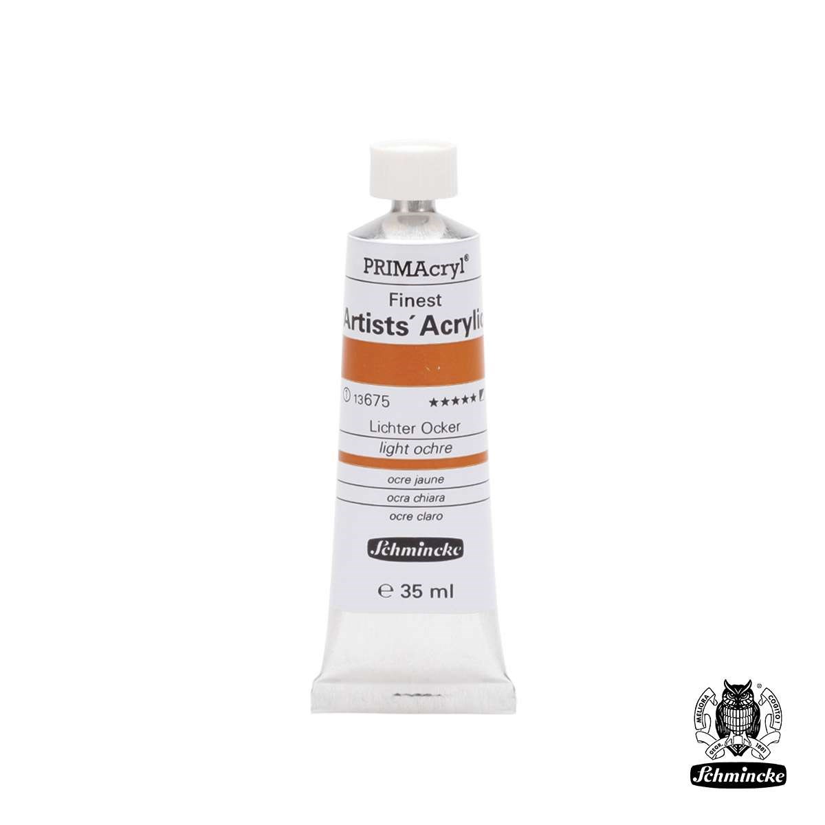 Schmincke PRIMAcryl Akrilik Boya 35ml Light Ochre Seri 1