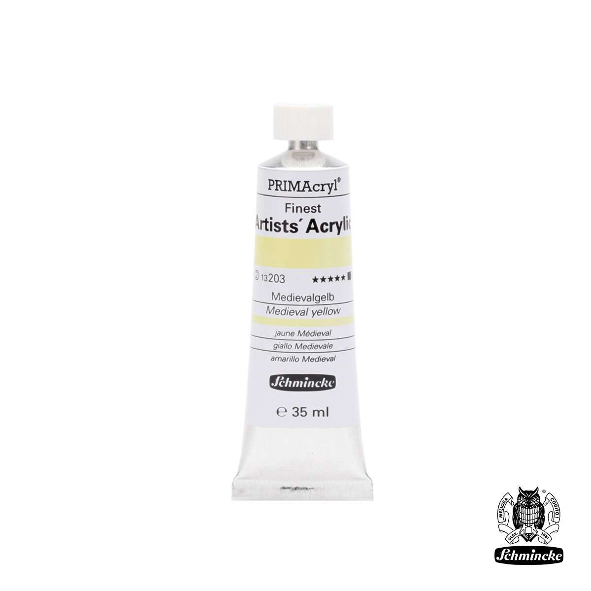 Schmincke PRIMAcryl Akrilik Boya 35ml Medieval Yellow Seri 2