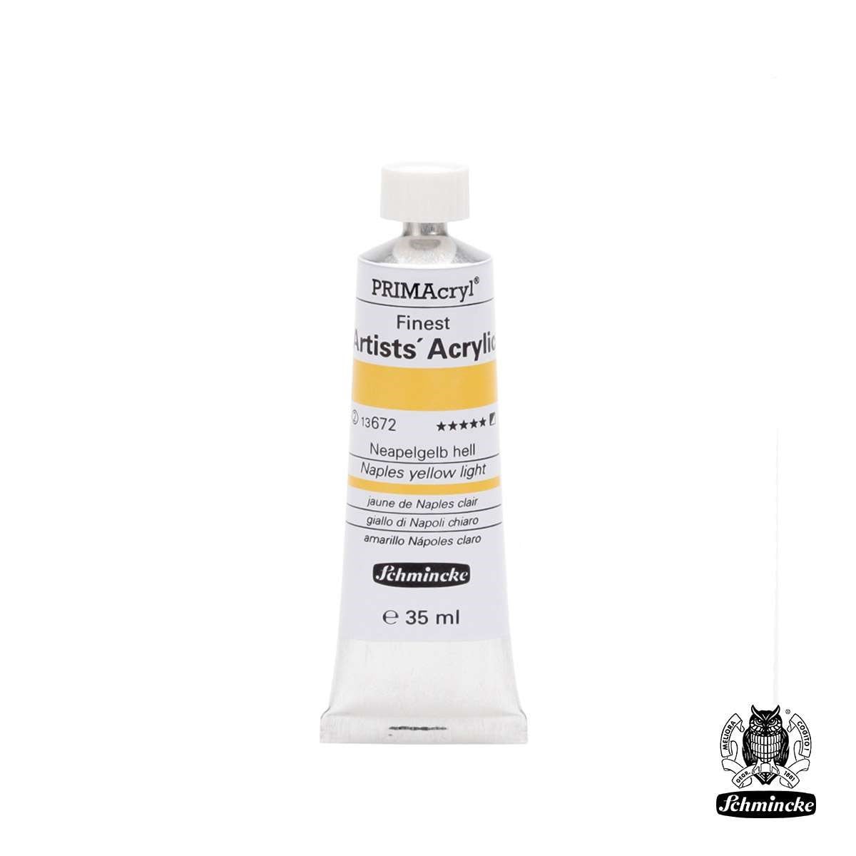 Schmincke PRIMAcryl Akrilik Boya 35ml Naples Yellow Light Seri 2