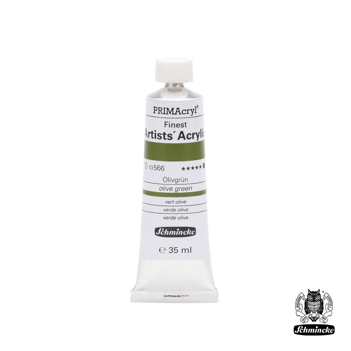 Schmincke PRIMAcryl Akrilik Boya 35ml Olive Green Seri 1