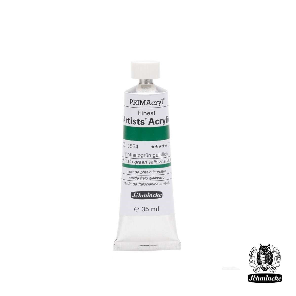 Schmincke PRIMAcryl Akrilik Boya 35ml Phthalo Green Yellow Shade Seri 2