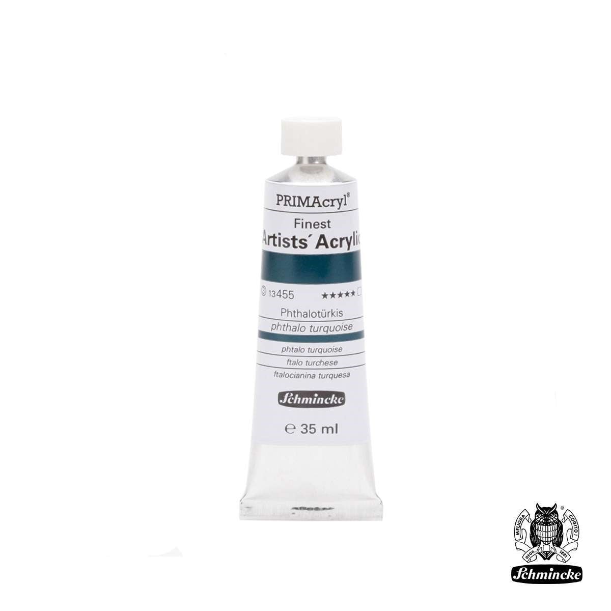 Schmincke PRIMAcryl Akrilik Boya 35ml Phthalo Turquoise Seri 3