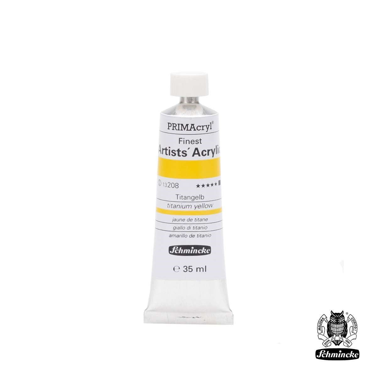 Schmincke PRIMAcryl Akrilik Boya 35ml Titanium Yellow Seri 2