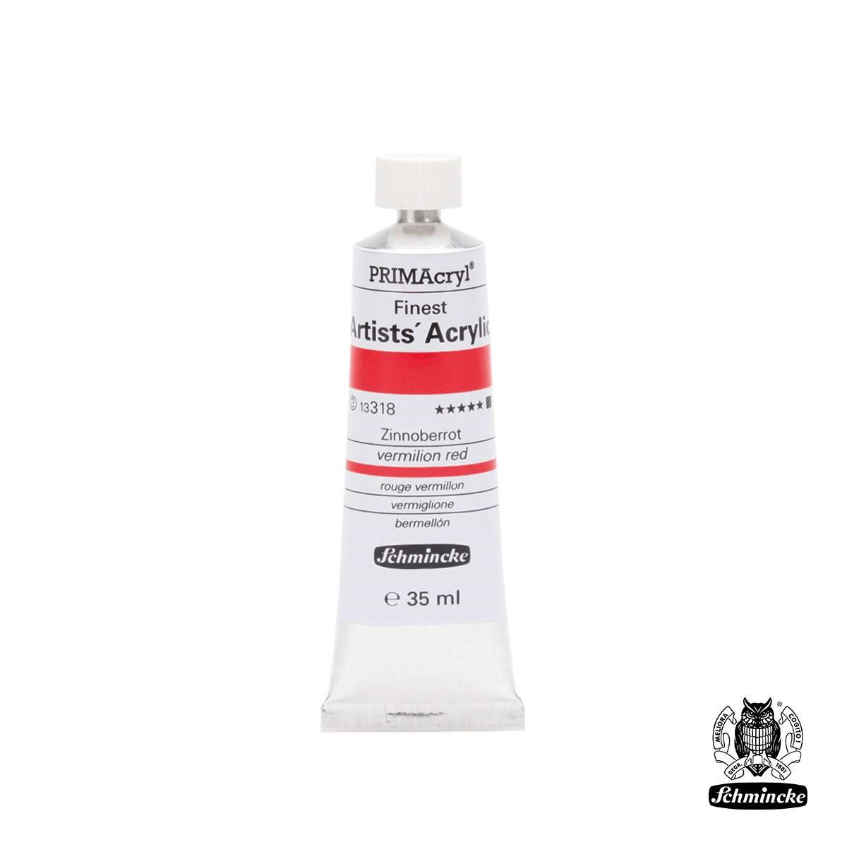 Schmincke PRIMAcryl Akrilik Boya 35ml Vermilion Red Seri 3