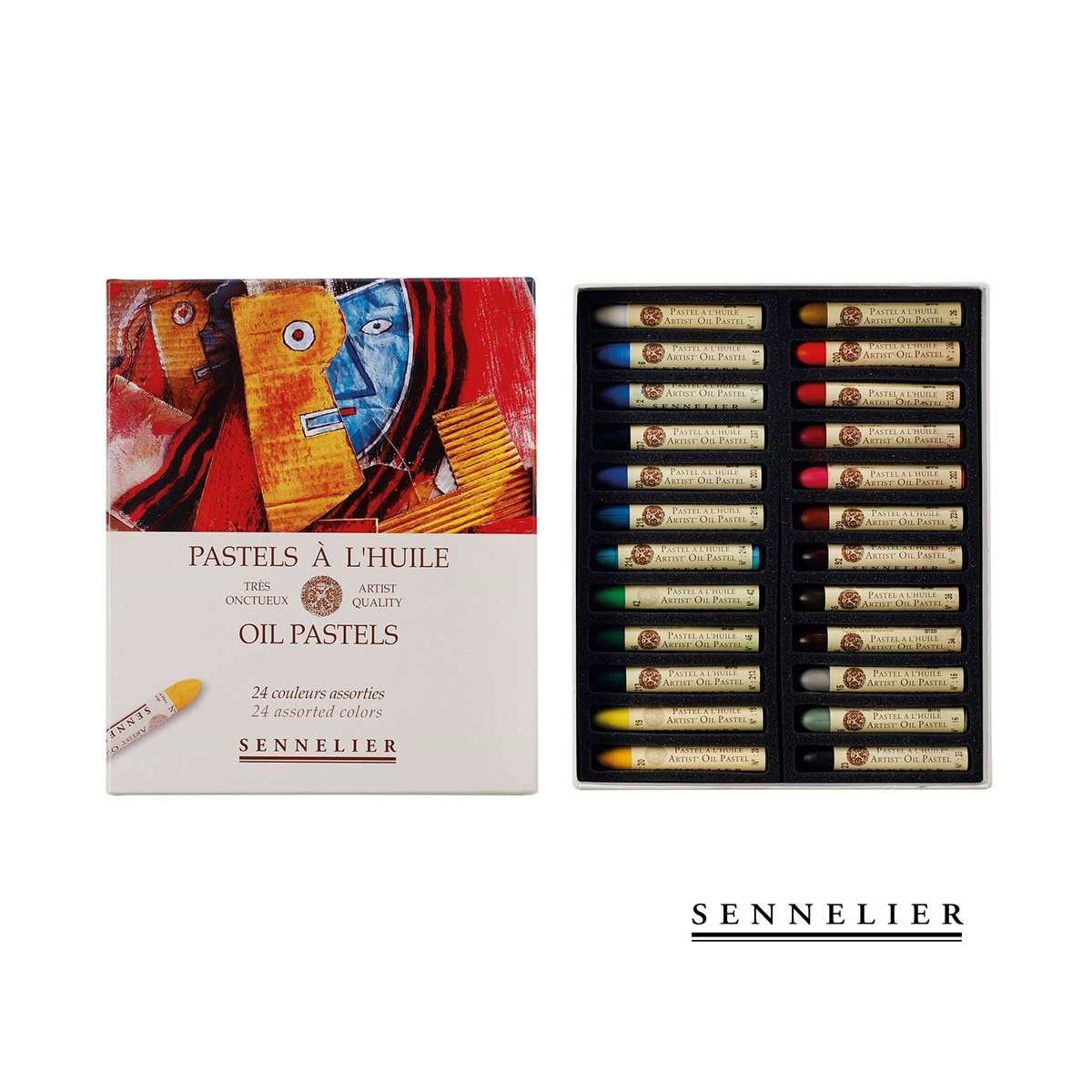 Sennelier 24 Renk Yağlı Pastel Boya