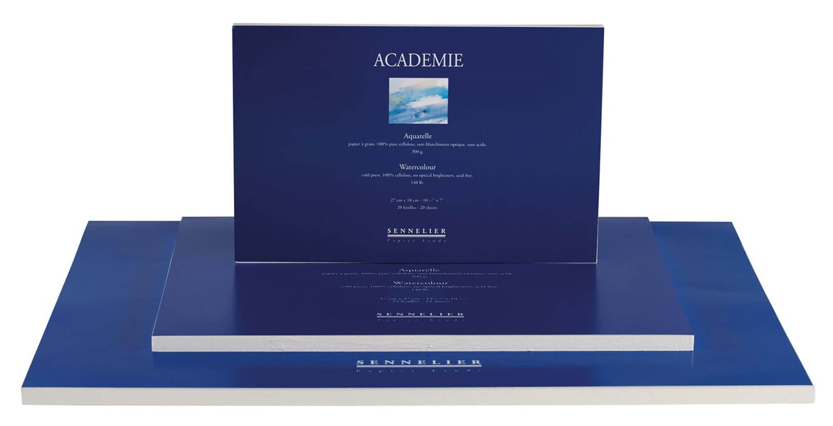 Sennelier Academie Aquarelle Watercolour Block 52x37 cmSulu Boya BloklarıSennelier