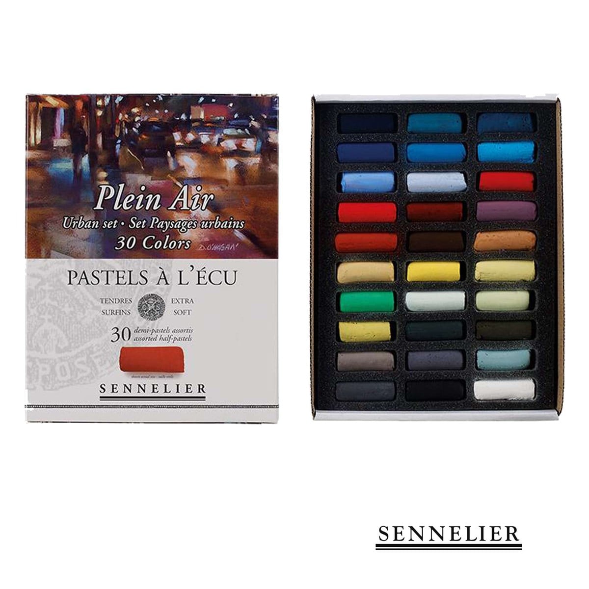 Sennelier Soft Pastel Plein Air Urban 30'lu Set