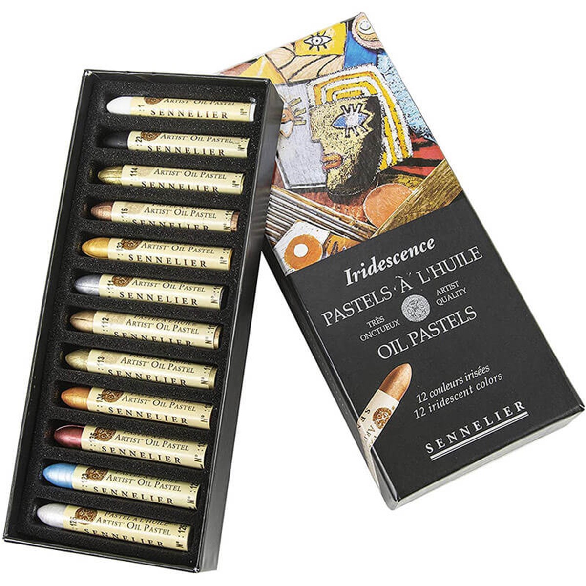 Sennelier Yağlı Pastel Boya Seti 12'li Metalik RenklerSennelier Yağlı Pastel Boya Seti 6'lı Metalik RenklerYağlı PastellerSennelier
