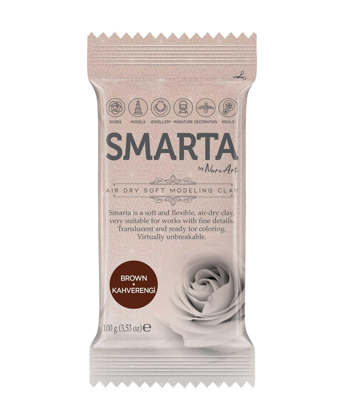 Smarta Modelleme Hamuru Kahverengi 100grSmarta Modelleme Hamuru Kahverengi 100grKil ve HamurlarSmarta