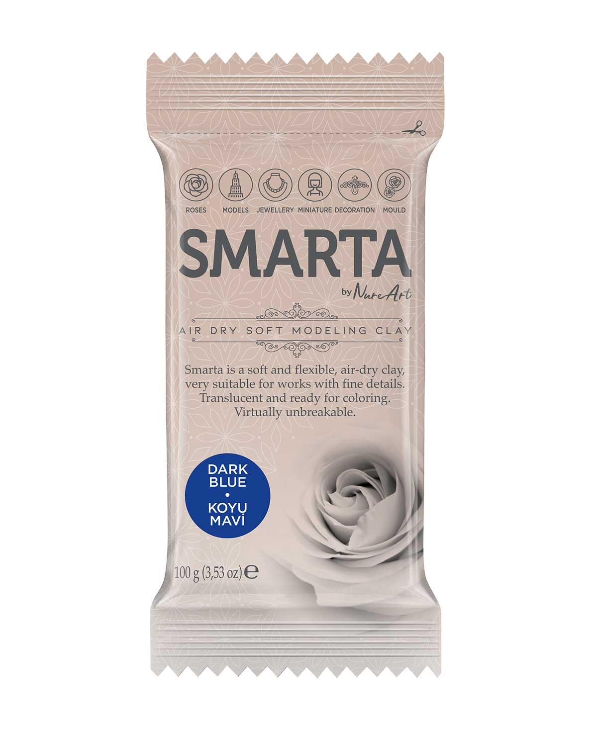 Smarta Modelleme Hamuru Koyu Mavi 100grSmarta Modelleme Hamuru Koyu Mavi 100grKil ve HamurlarSmarta