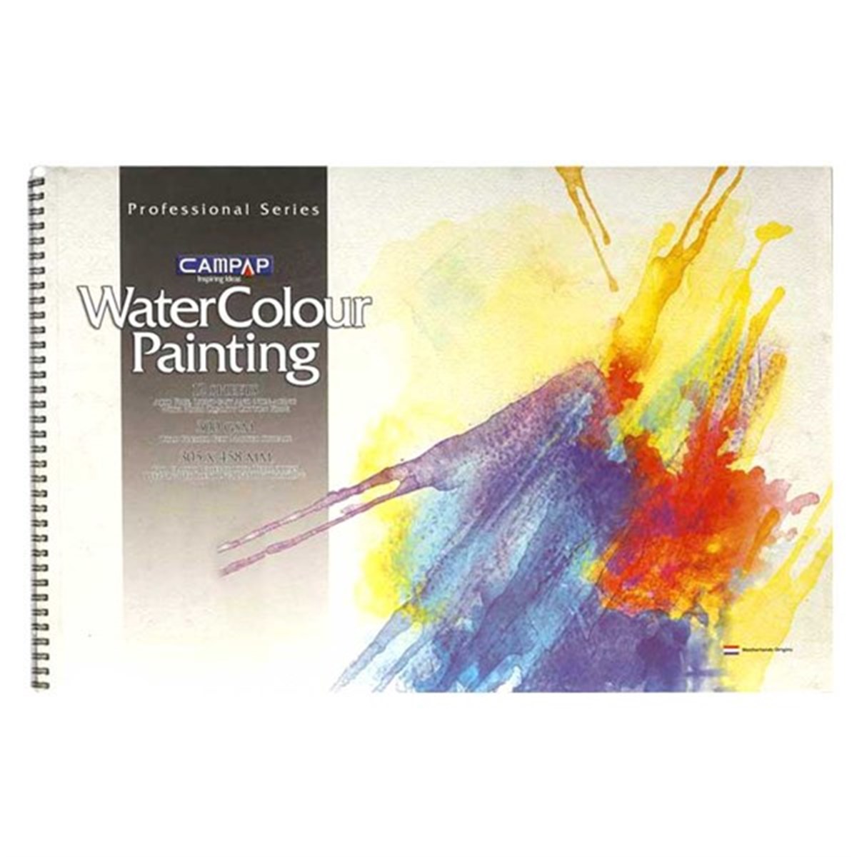 CAMPAP SULUBOYA DEFTERİ 305X458mm 12 YP. 200 GR. SPİRALLİ