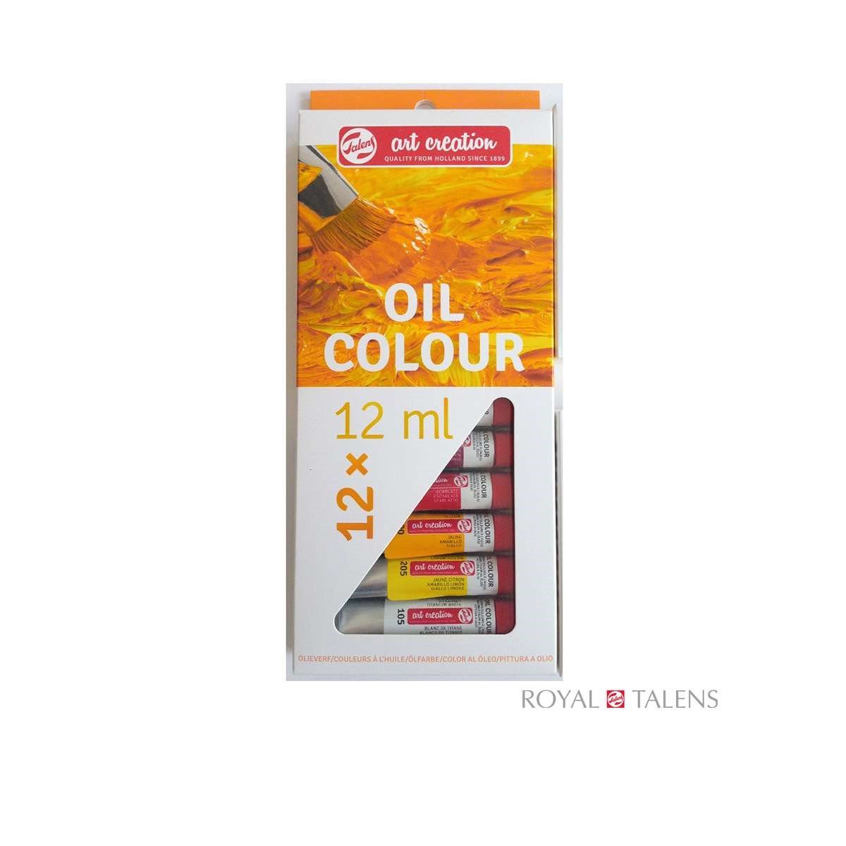 Talens Art Creation 12 Renk 12 ml Yağlı Boya