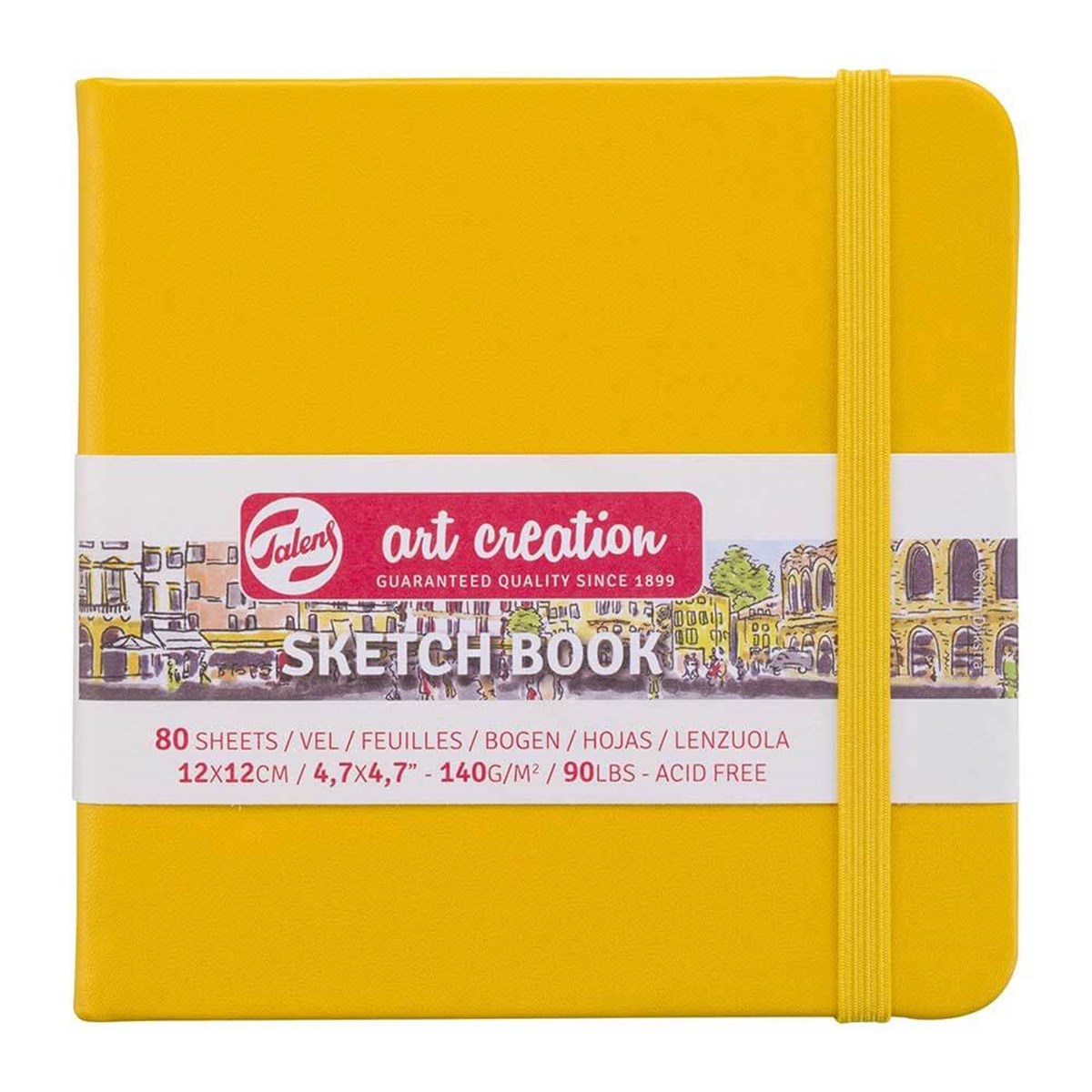 Talens Art Creation Eskiz Defteri 140Gr 12x12cm 80 Yp. - Golden YellowTalens Art Creation Eskiz Defteri 140Gr 12x12cm 80 Yp.Eskiz BloklarıTalens