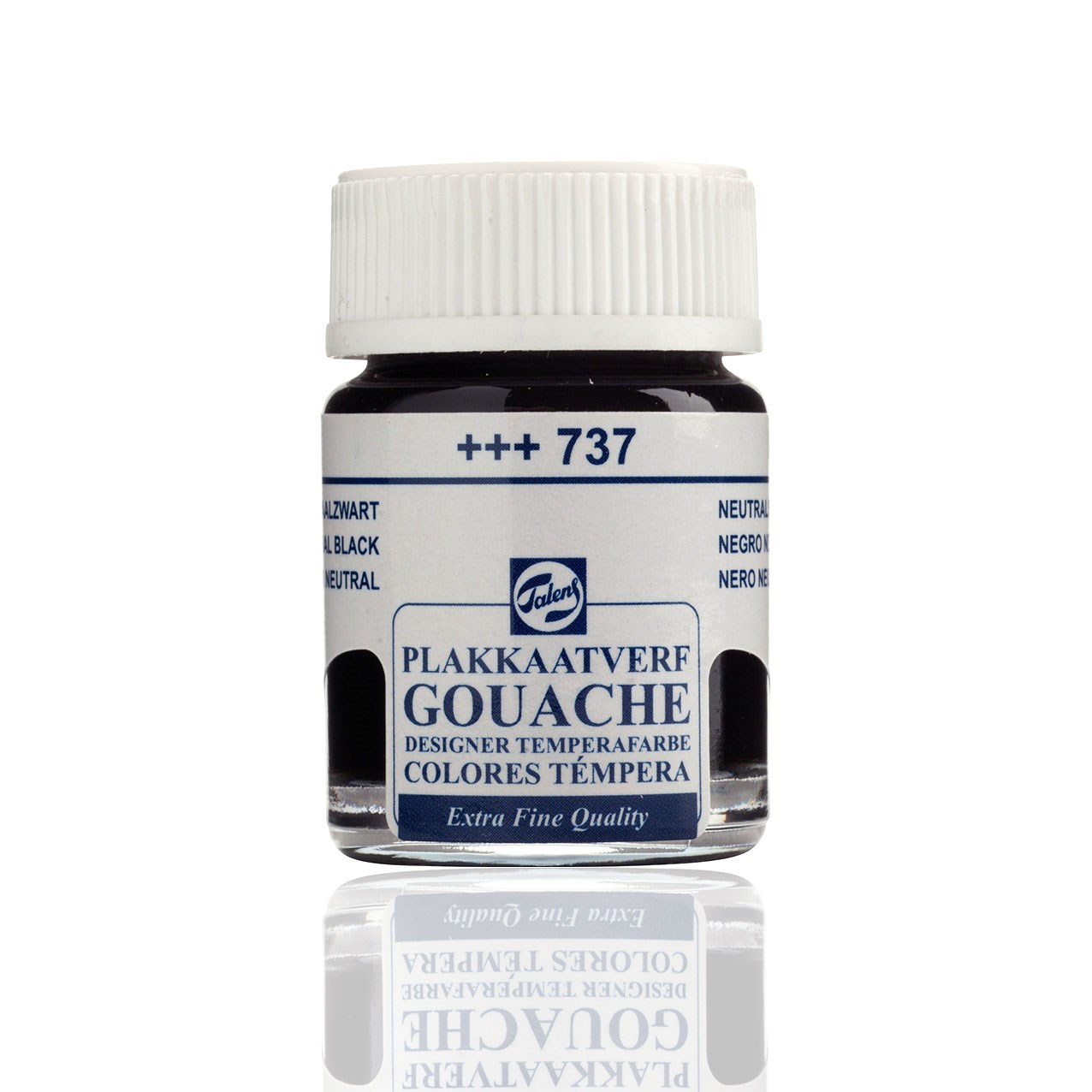 Talens Guaj Boya 16ml 737 Neutral BlackTalens Guaj Boya 16ml ŞişeGuaj BoyaTalens