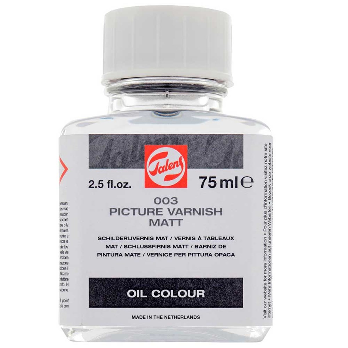 Talens Picture Varnish Matt 003 Yağlı Boya Mat Vernik 75mlTalens Picture Varnish Matt 003 Yağlı Boya Mat Vernik 75mlYardımcı MalzemelerTalens