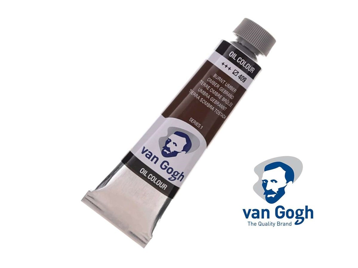 Van Gogh 409 Seri:1 (200ml) Burnt Umber Yağlı Boya