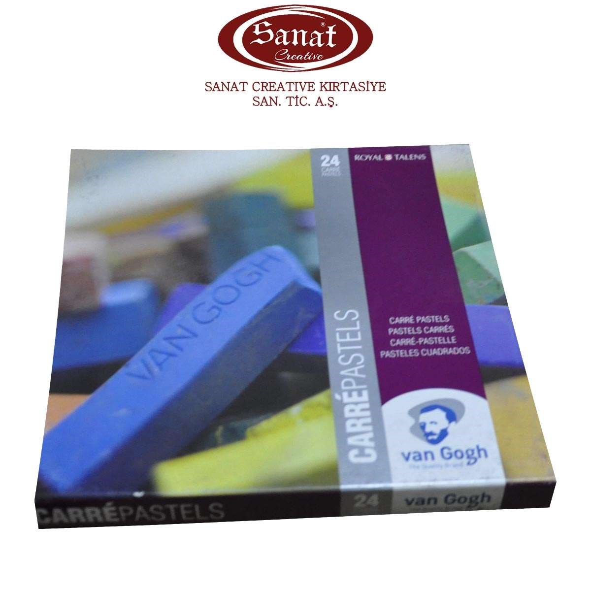 Van Gogh Pastel Boya 24 lü Set