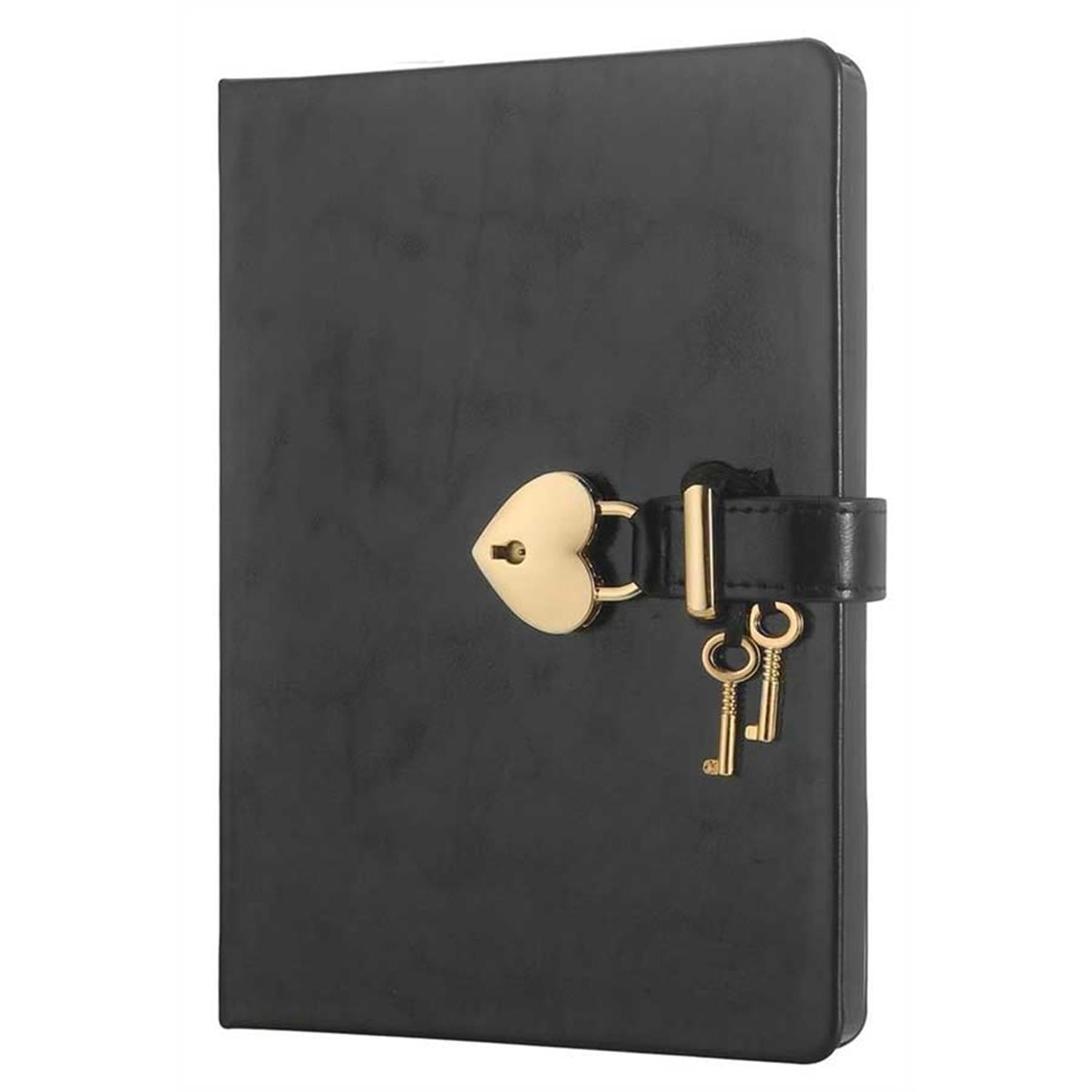 Victoria's Journals Hush Hush Kilitli Defter Metalik SiyahVictoria's Journals Hush Hush Kilitli Defter Metalik SiyahDefterVictoria's Journals