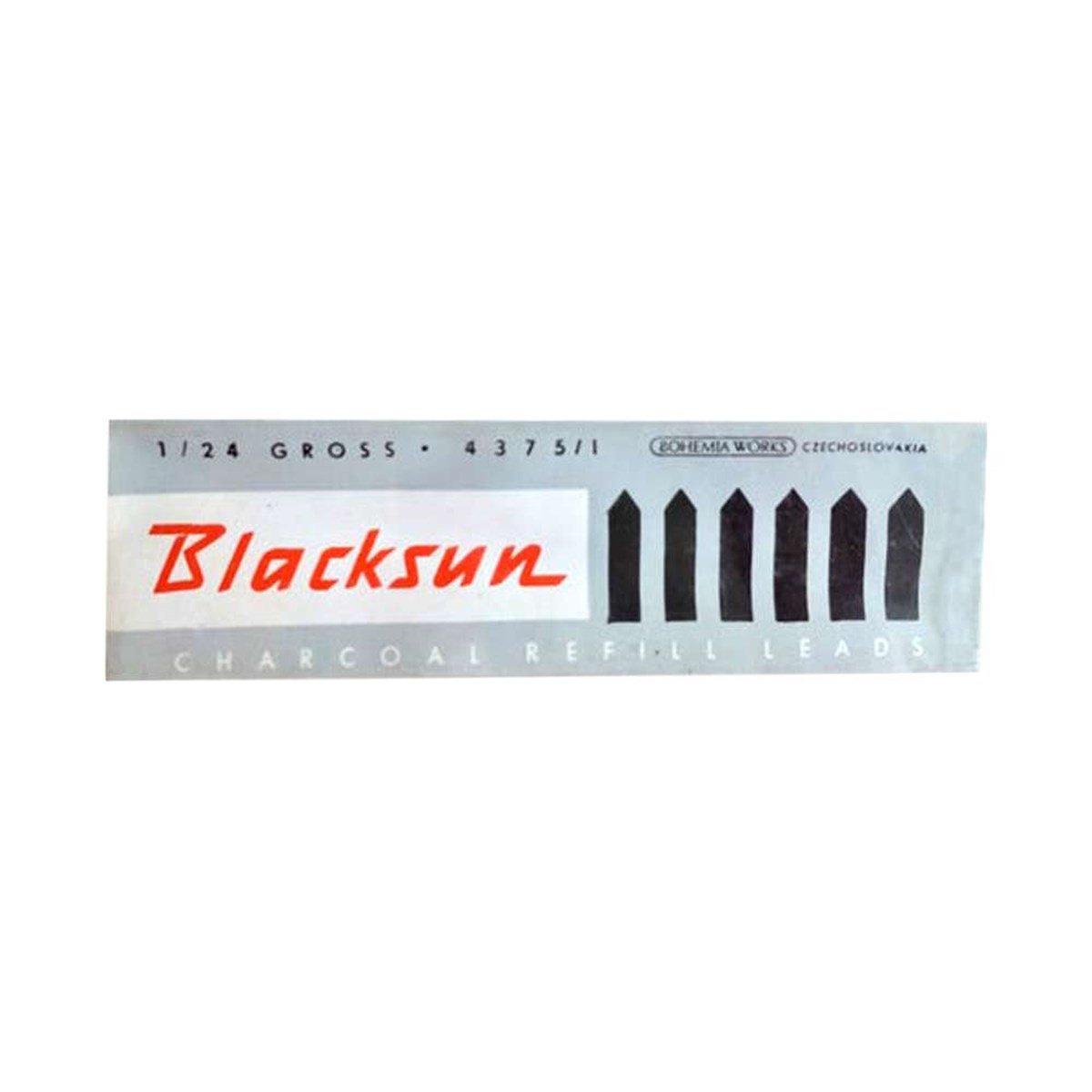 VINTAGE 24/01 Blacksun 4375/1 Kömür Füzen 5.6mm 6'lı