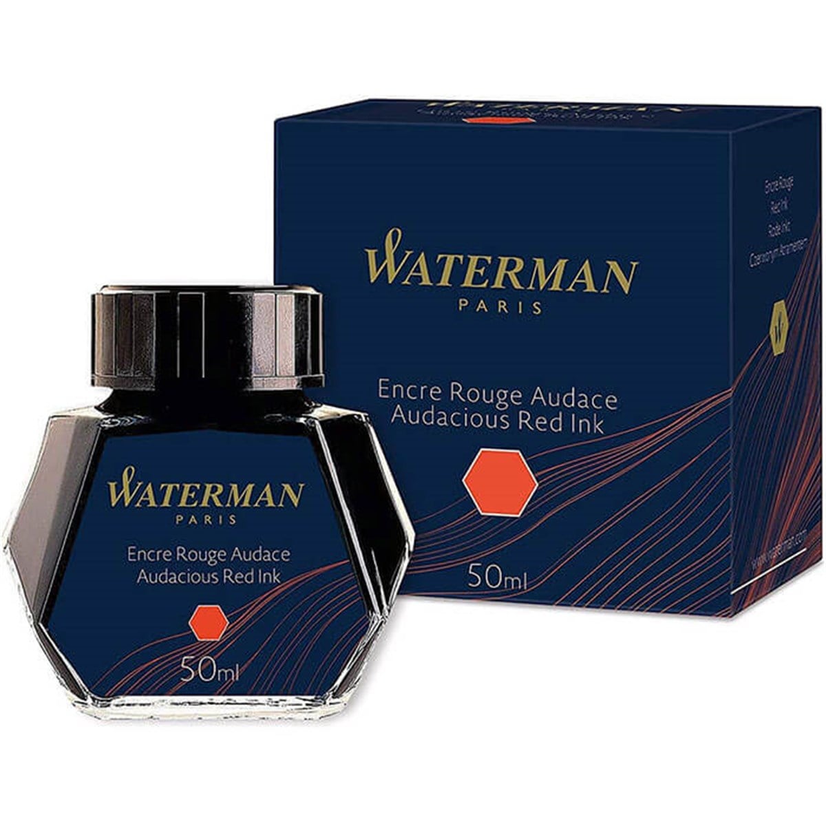 Waterman Dolma Kalem Mürekkep, Kırmızı, 50ml ŞişeMürekkepler ve KartuşlarWaterman