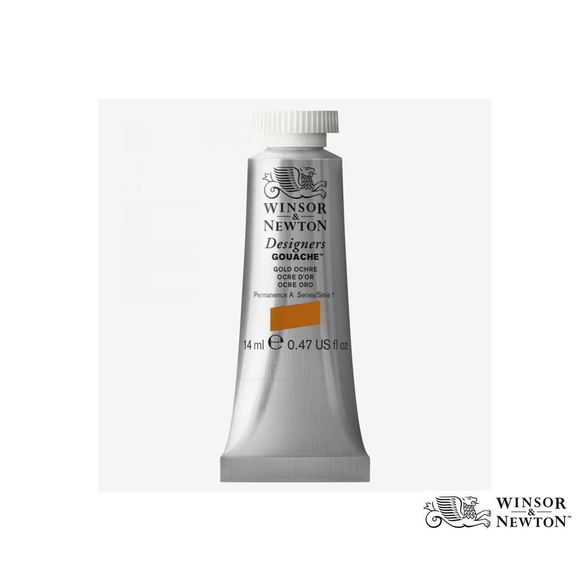 Winsor & Newton Designers Gouache Boya 14 ml Gold Ochre Seri 1