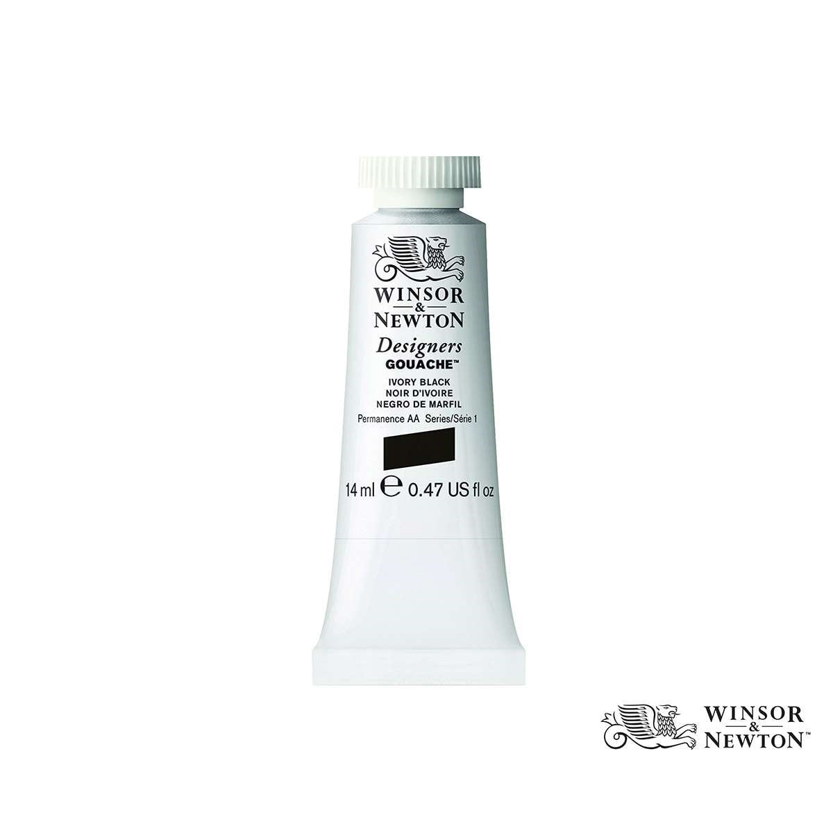 Winsor & Newton Designers Gouache Boya 14 ml Ivory Black Seri 1