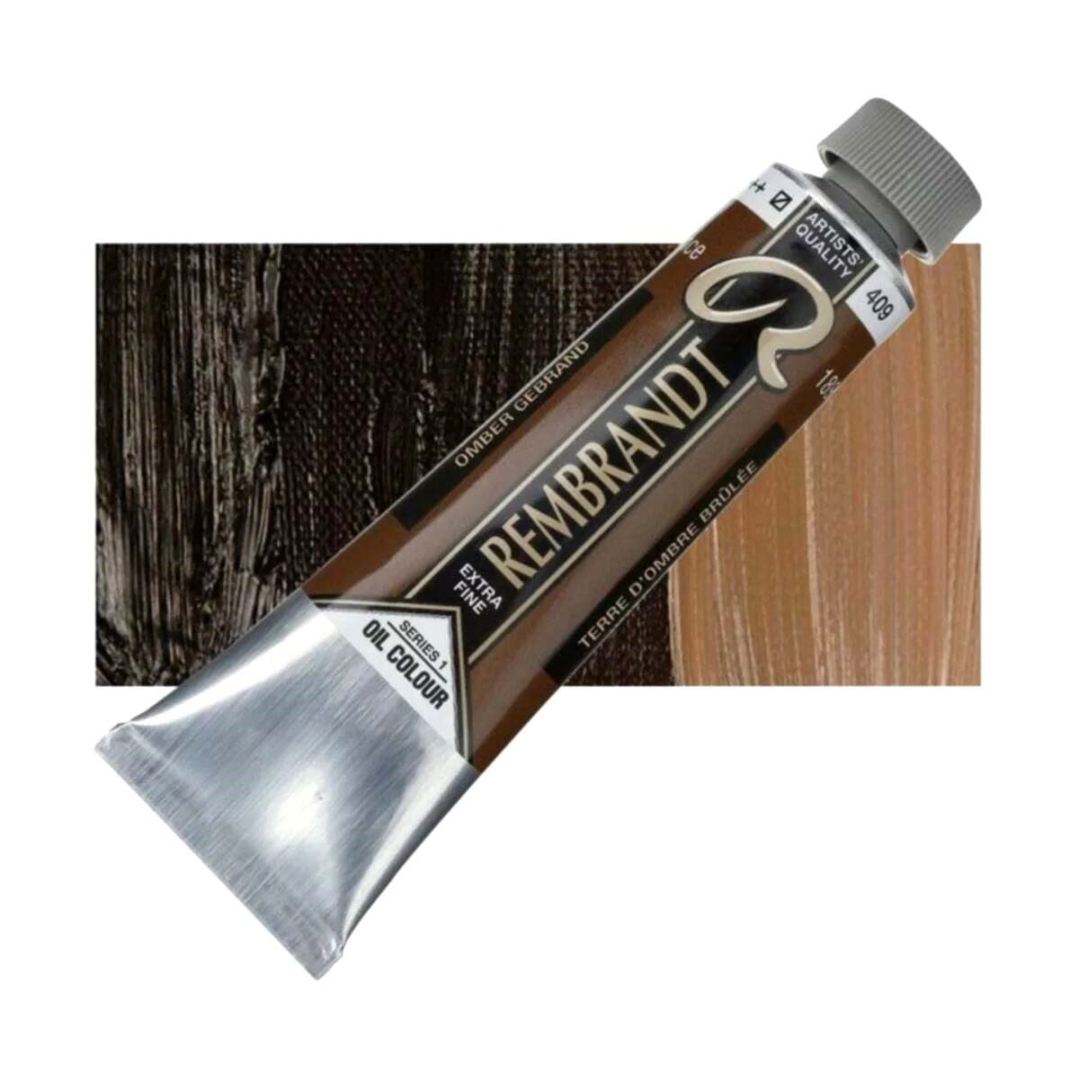 RembrandtR409Talens Rembrandt Seri 1 Yağlı Boya 40 ml Burnt Umber Rt1054092