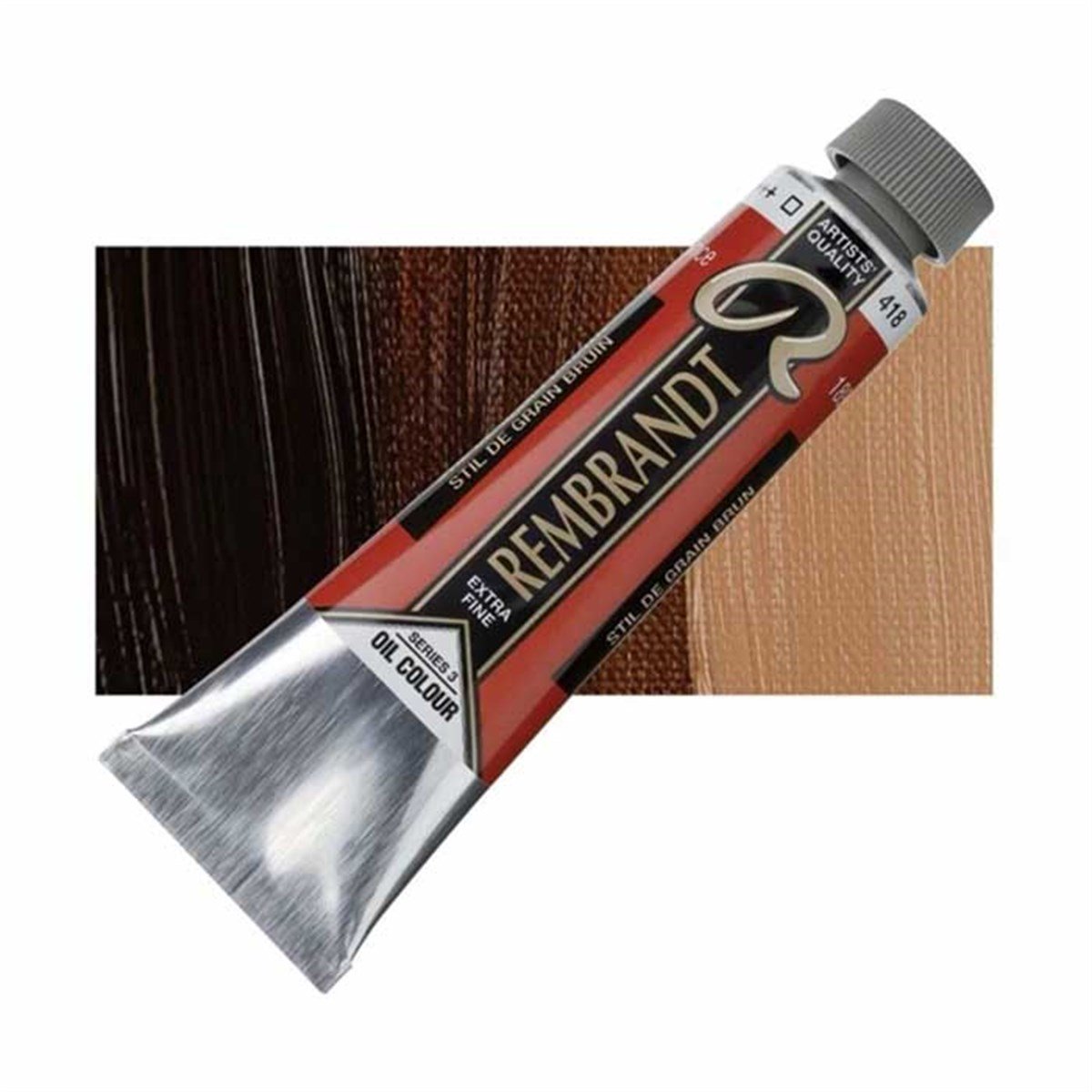 RembrandtR418Talens Rembrandt Seri 3 Yağlı Boya 40 ml Stil Grain Brown Rt1054182