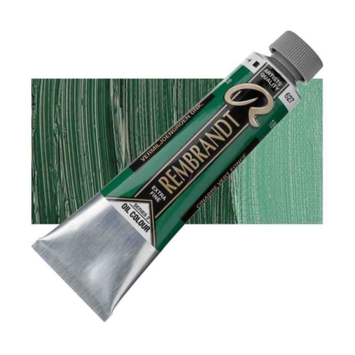 RembrandtR627Talens Rembrandt Seri 2 Yağlı Boya 40 ml Cinnabar Green Dp. Rt1056272