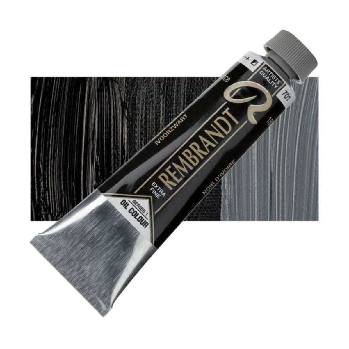 RembrandtR701Talens Rembrandt Seri 1 Yağlı Boya 40 ml Ivory Black Rt1057012