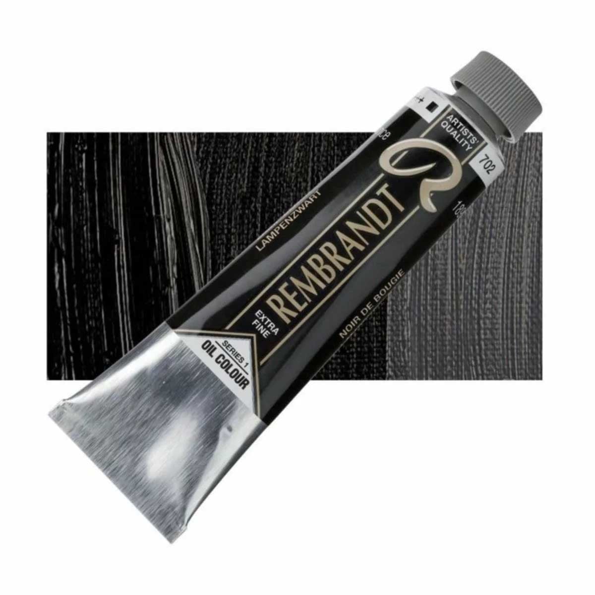 RembrandtR702Talens Rembrandt Seri 1 Yağlı Boya 40 ml Lamp Black Rt1057022