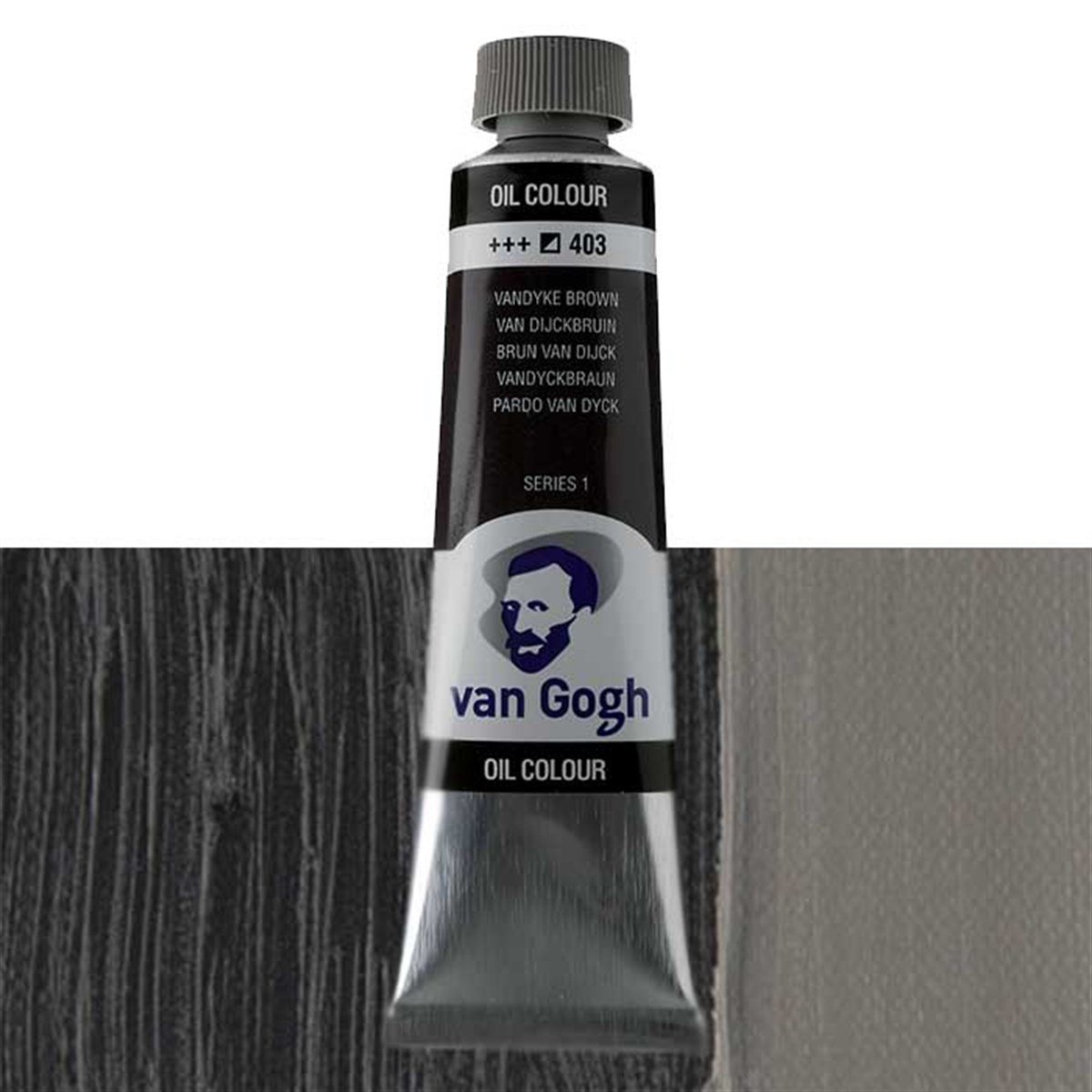 Van Gogh2054033Talens Van Gogh 40ml Yağlı Boya Seri:1 No:403 Vandyke Brown