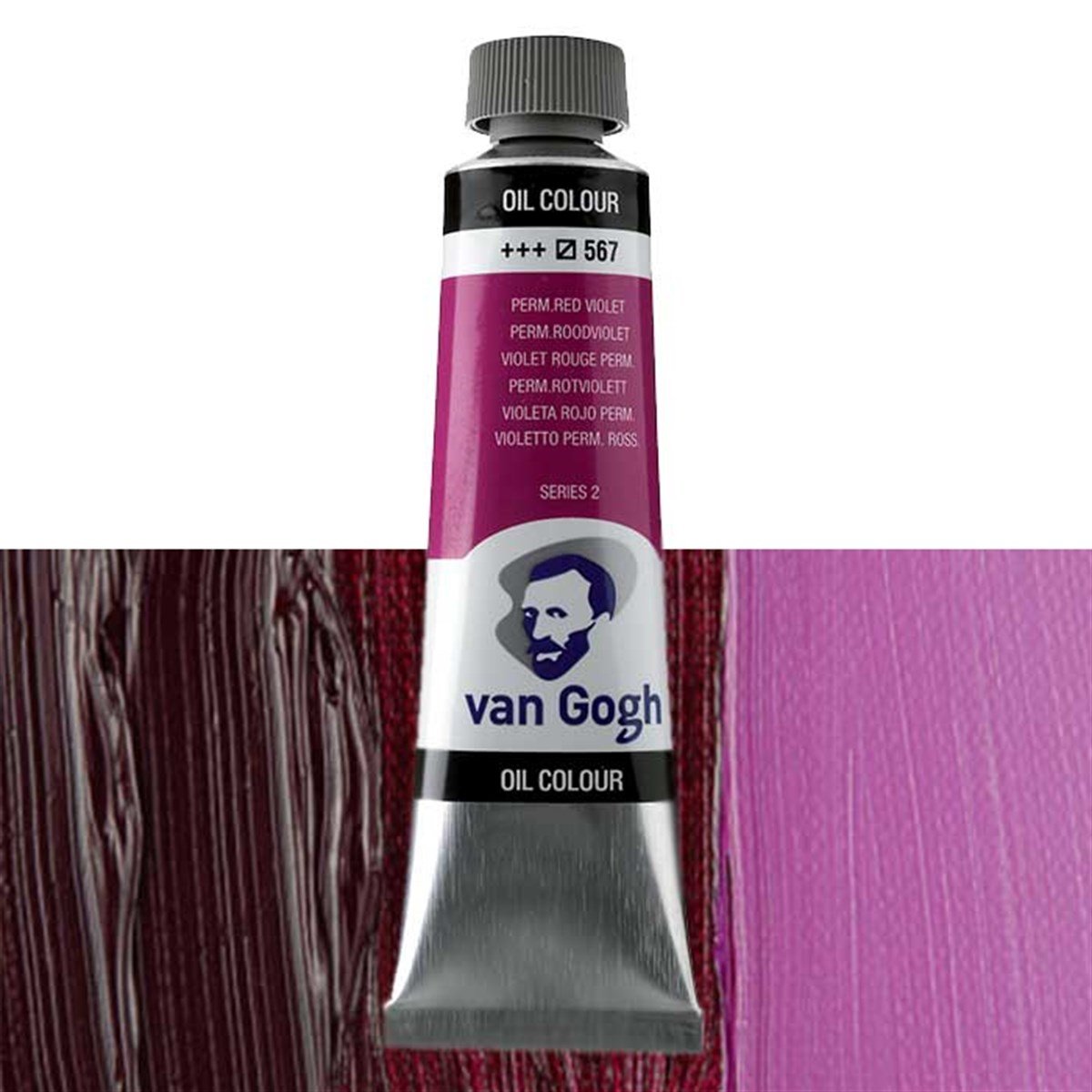 Van Gogh2055673Talens Van Gogh 40ml Yağlı Boya Seri:2 No:567 Permanent Red Violet