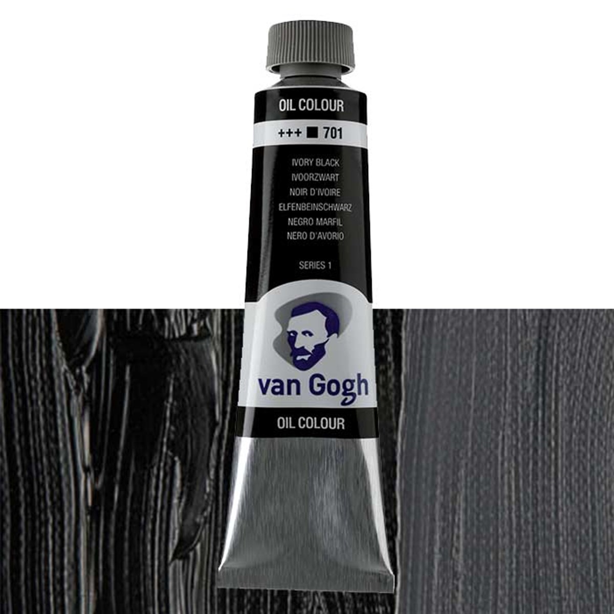 Van Gogh2057013Talens Van Gogh 40ml Yağlı Boya Seri:1 No:701 Ivory Black