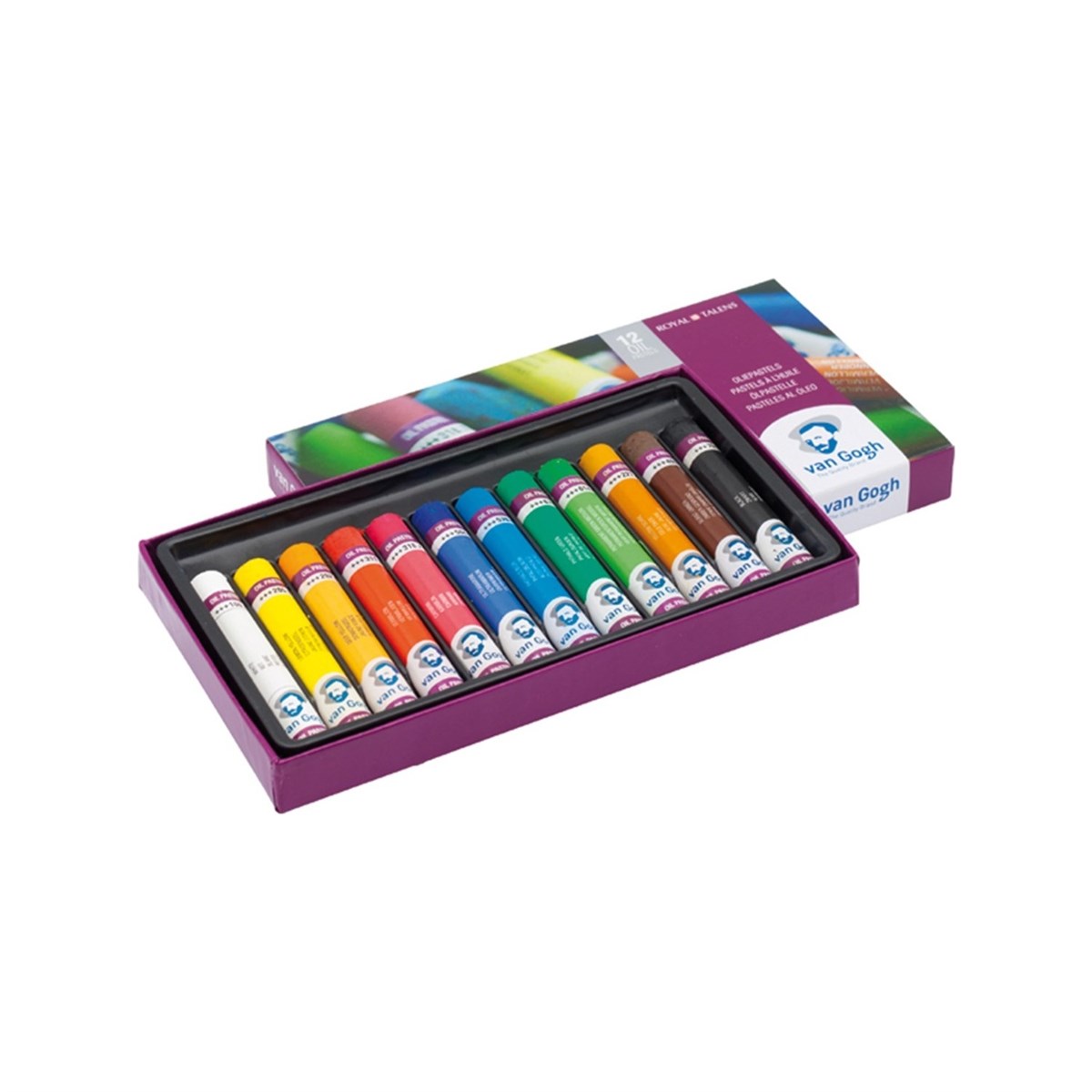 Van Gogh95C12Van Gogh Pastel Boya 12 li set