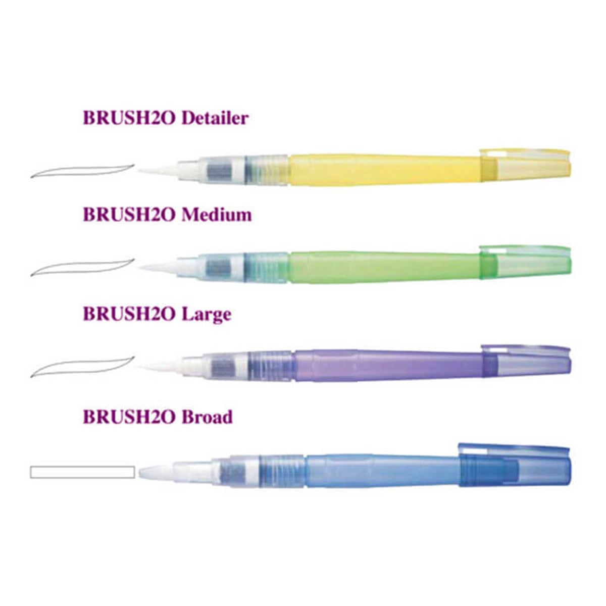 Zig Brush H2O Long Su Hazneli FırçaFırçalarZig