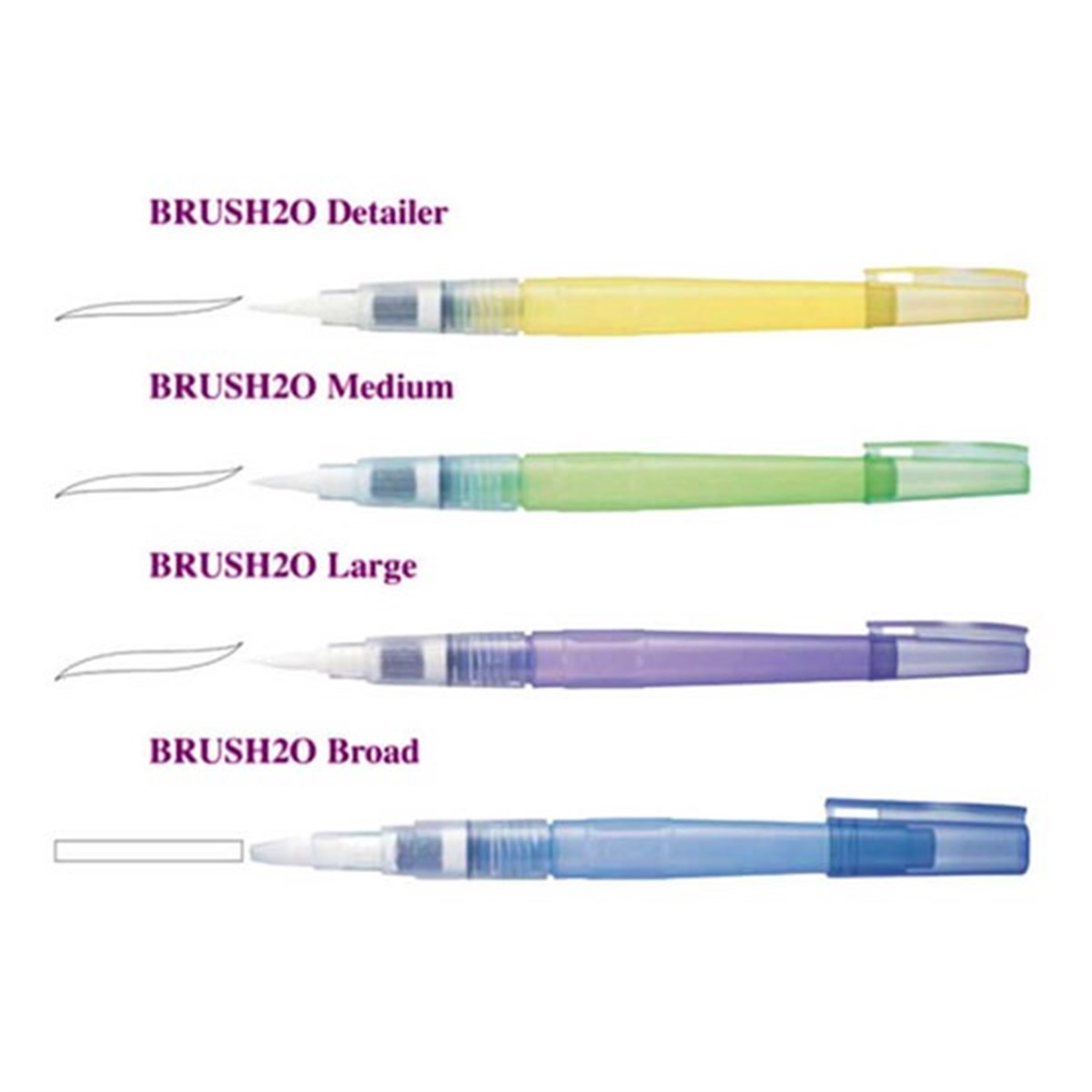 Zig Brush H2O Long Su Hazneli FırçaFırçalarZig