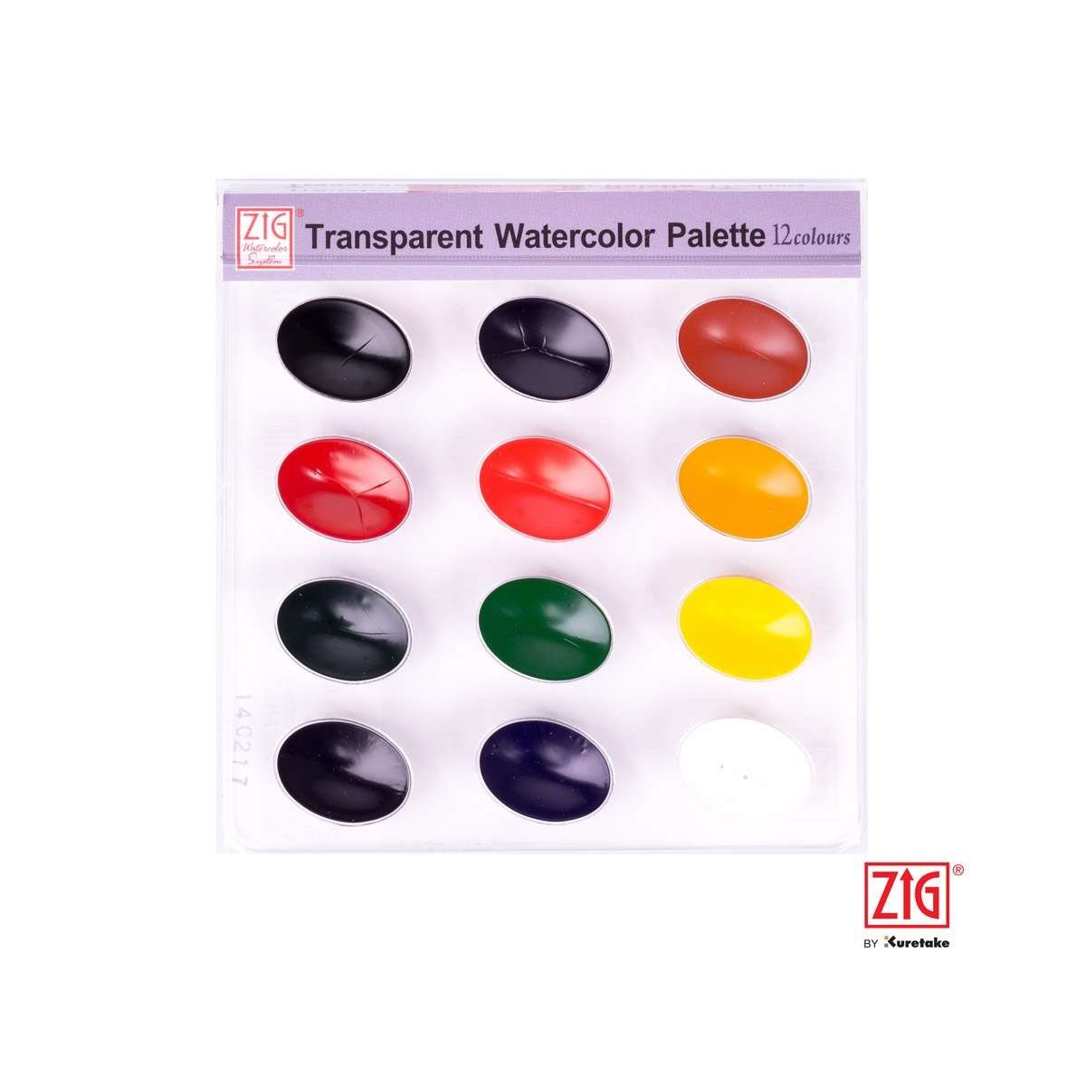 Zig Kuretake Transparan Suluboya Seti 12 Renk