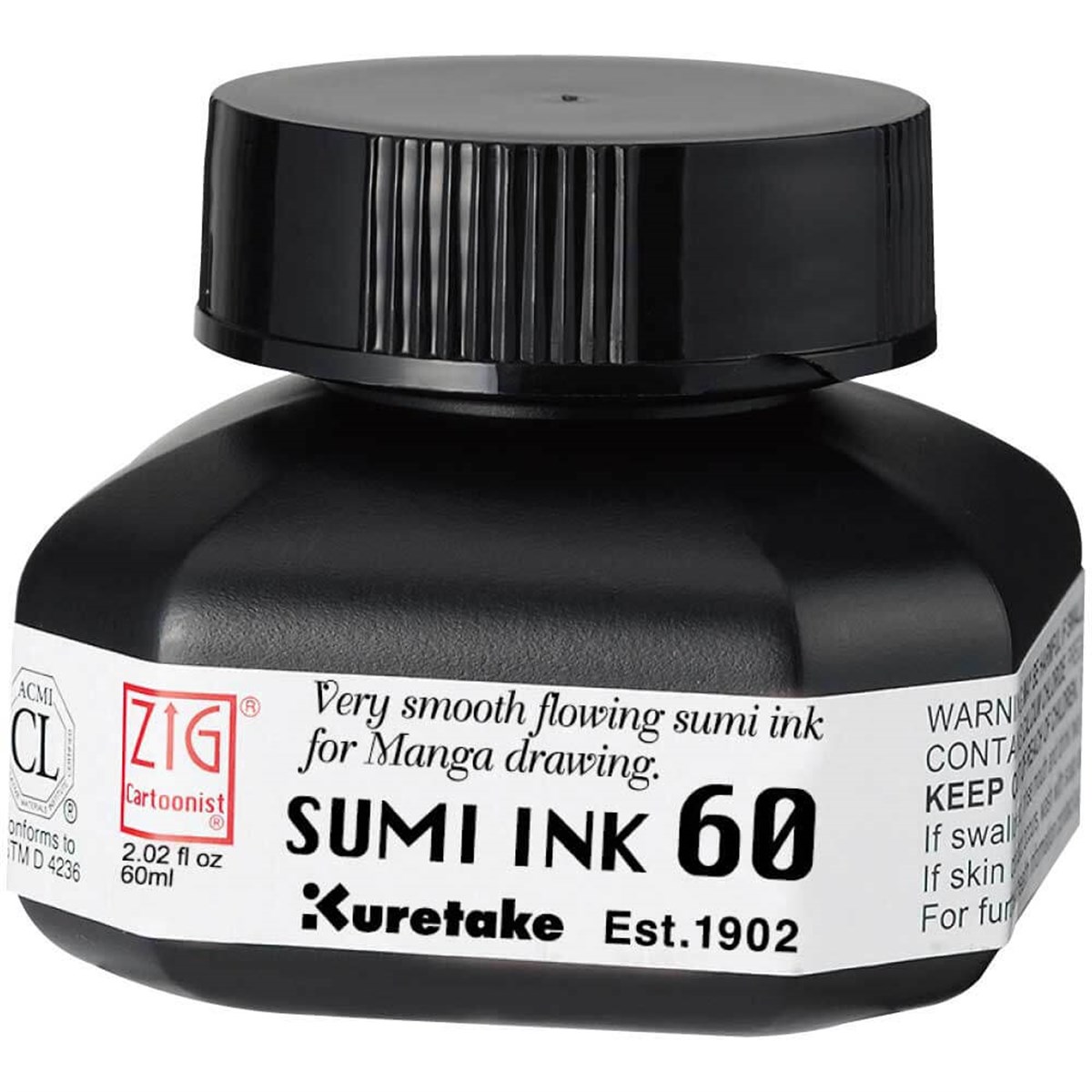Zig Sumi Çizim Mürekkebi Siyah 60 mlZig Sumi Çizim Mürekkebi Siyah 60 mlMarker MürekkepleriZig