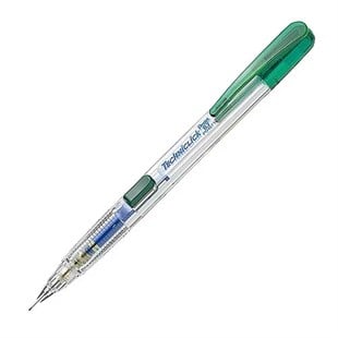 Pentel Techniclick 0.7mm Uçlu Kalem Yeşil Yandan BasmalıPentel Techniclick 0.7mm Uçlu Kalem Yeşil Yandan BasmalıVersatil Kalem (Okul)PENTEL