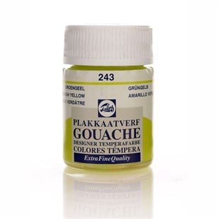 Talens Guaj Boya 16ml 243 Greenish YellowTalens Guaj Boya 16ml ŞişeGuaj BoyaTalens