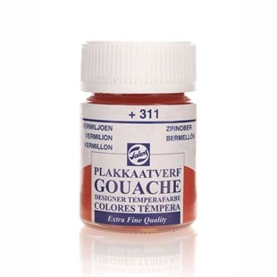 Talens Guaj Boya 16ml 311 VermilionTalens Guaj Boya 16ml ŞişeGuaj BoyaTalens