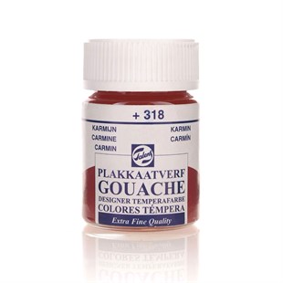 Talens Guaj Boya 16ml 318 CarmineTalens Guaj Boya 16ml ŞişeGuaj BoyaTalens
