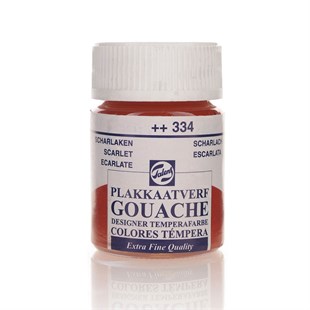 Talens Guaj Boya 16ml 334 ScarletTalens Guaj Boya 16ml ŞişeGuaj BoyaTalens