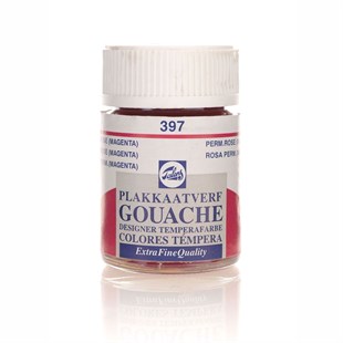 Talens Guaj Boya 16ml 397 Permanent RoseTalens Guaj Boya 16ml ŞişeGuaj BoyaTalens