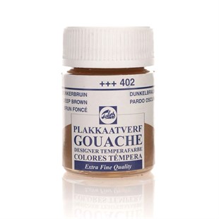 Talens Guaj Boya 16ml 402 Deep BrownTalens Guaj Boya 16ml ŞişeGuaj BoyaTalens