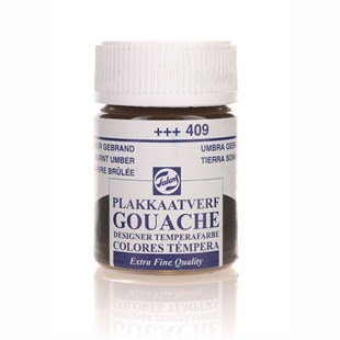 Talens Guaj Boya 16ml 409 Burnt UmberTalens Guaj Boya 16ml ŞişeGuaj BoyaTalens