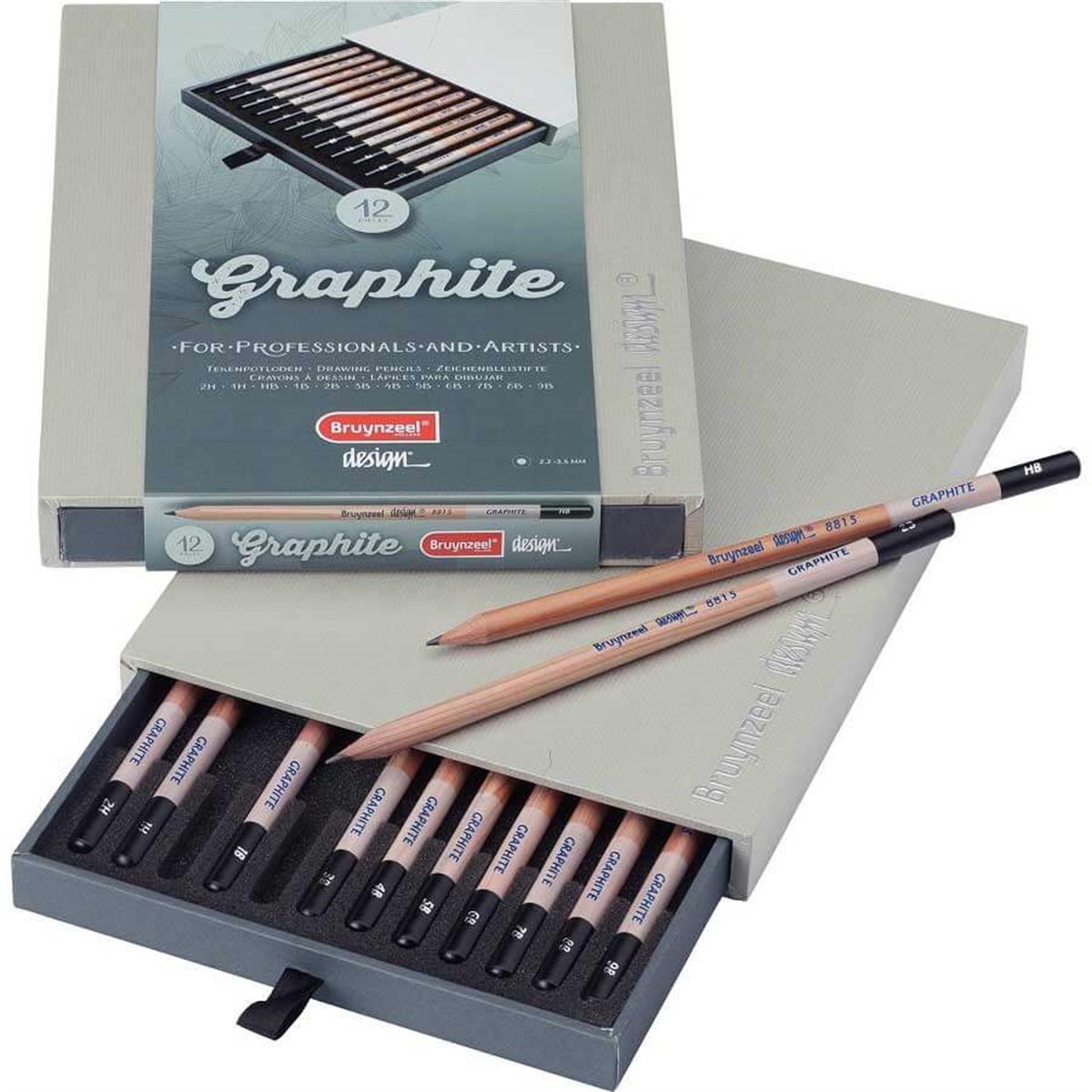 Bruynzeel Design Graphite 12'li Dereceli Eskiz Kalem SetiBruynzeel Design Graphite 12'li Dereceli Eskiz Kalem SetiTeknik Çizim ve Grafik KalemleriBruynzeel