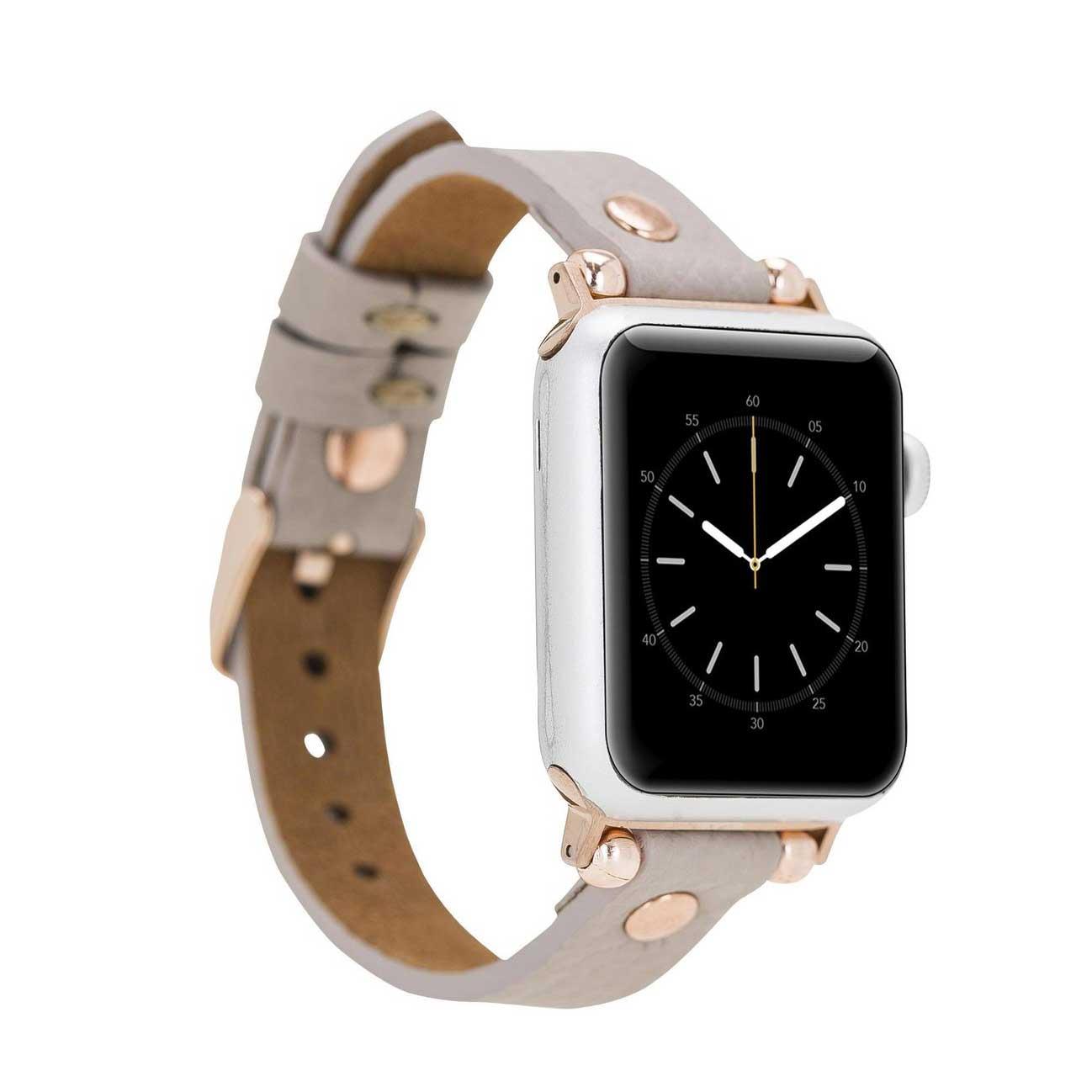 Burkley Apple Watch Slim Deri Kordon 42 ve 44 mm Uyumlu BejBurkley Apple Watch Slim Deri Kordon 42 ve 44 mm Uyumlu BejBurkley Saat KordonlarıBurkley
