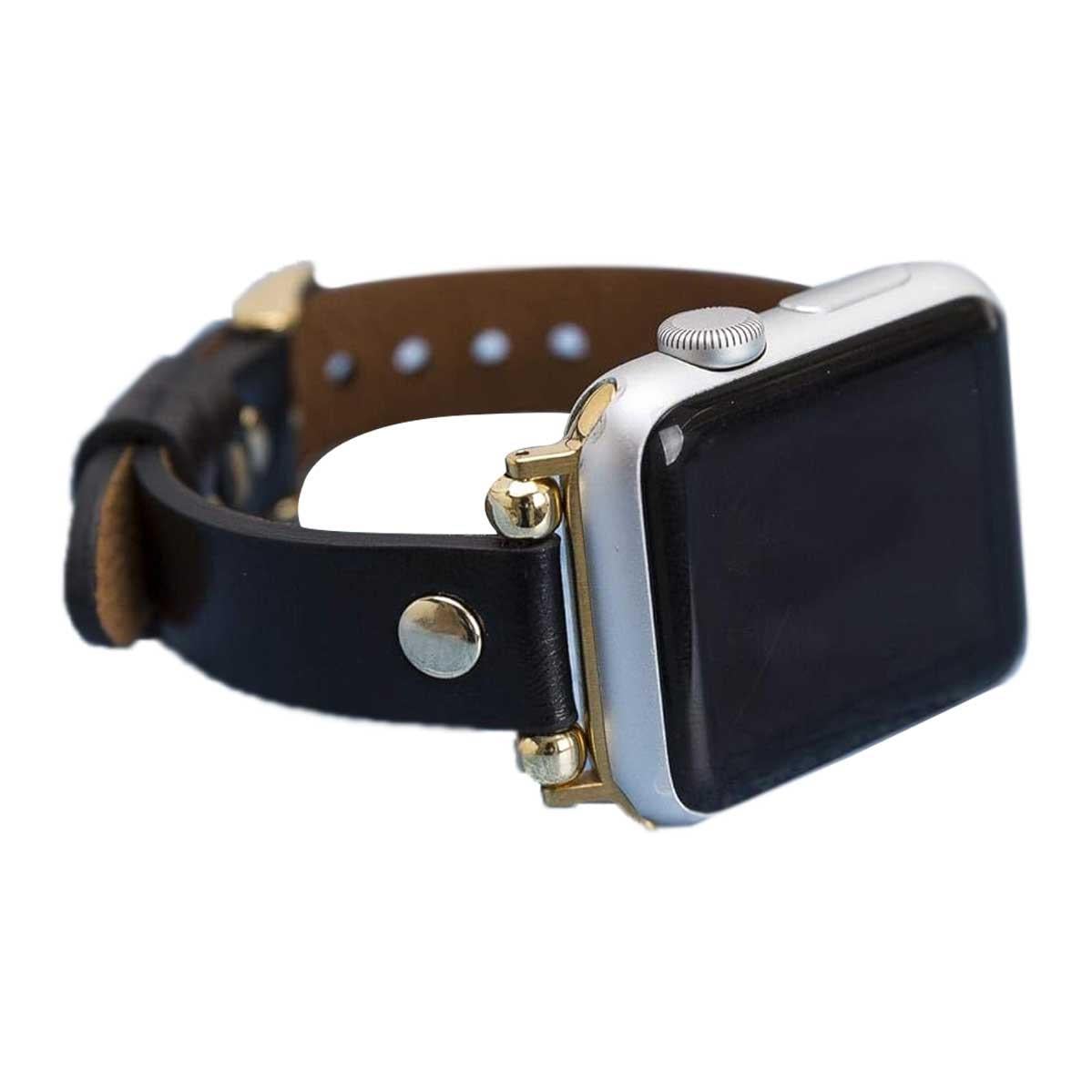 Burkley Apple Watch Slim Deri Kordon 42 ve 44 mm Uyumlu SiyahBurkley Apple Watch Slim Deri Kordon 42 ve 44 mm Uyumlu SiyahBurkley Saat KordonlarıBurkley